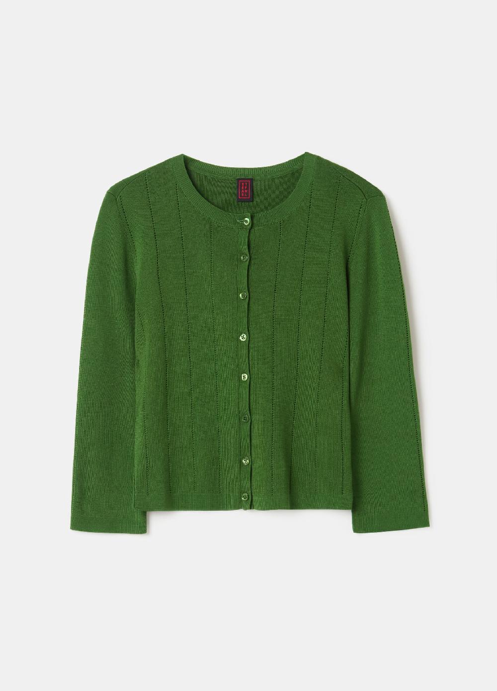 Stefanel Cardigan con maniche a tre quarti Promozione Limitata