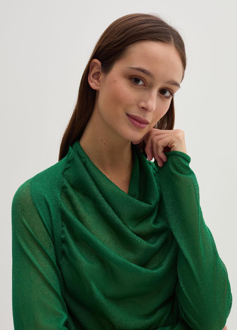 Stefanel Maglia effetto trasparenza con maniche raglan Affare Del Giorno