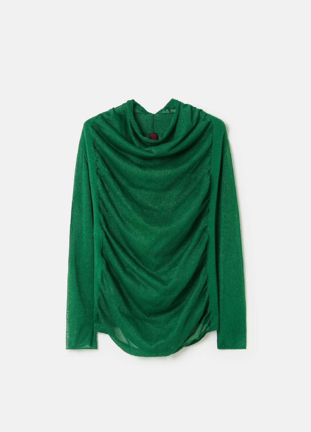 Stefanel Maglia effetto trasparenza con maniche raglan Affare Del Giorno