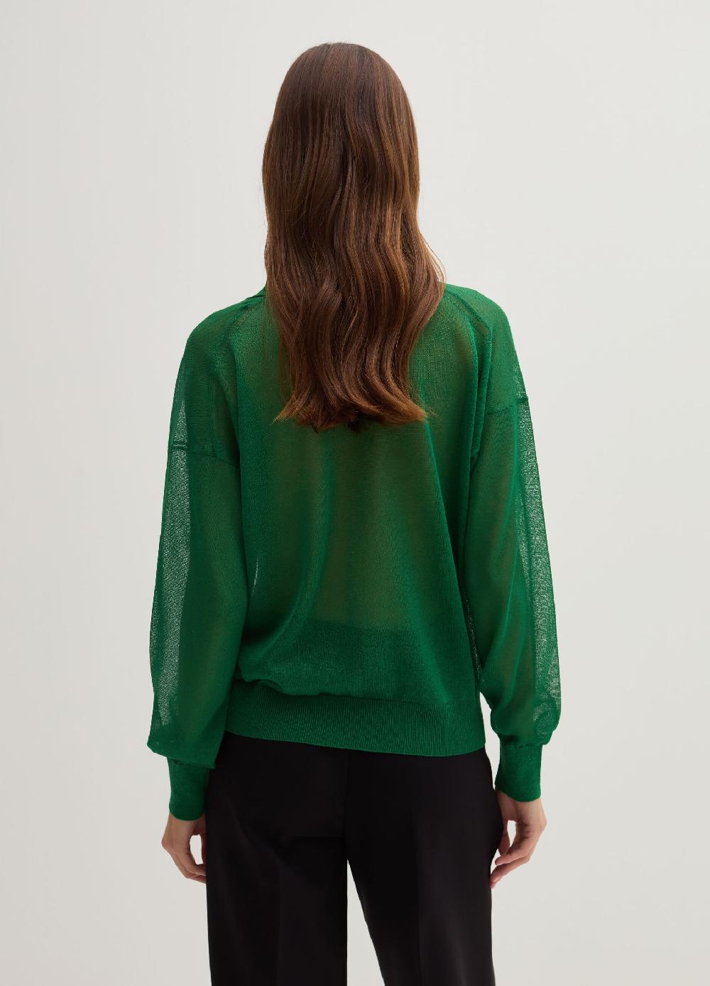 Stefanel Cardigan effetto trasparenza Sottocosto