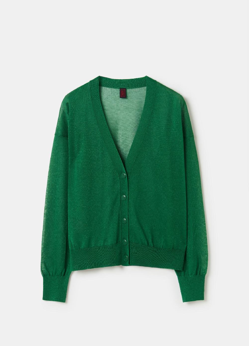 Stefanel Cardigan effetto trasparenza Sottocosto