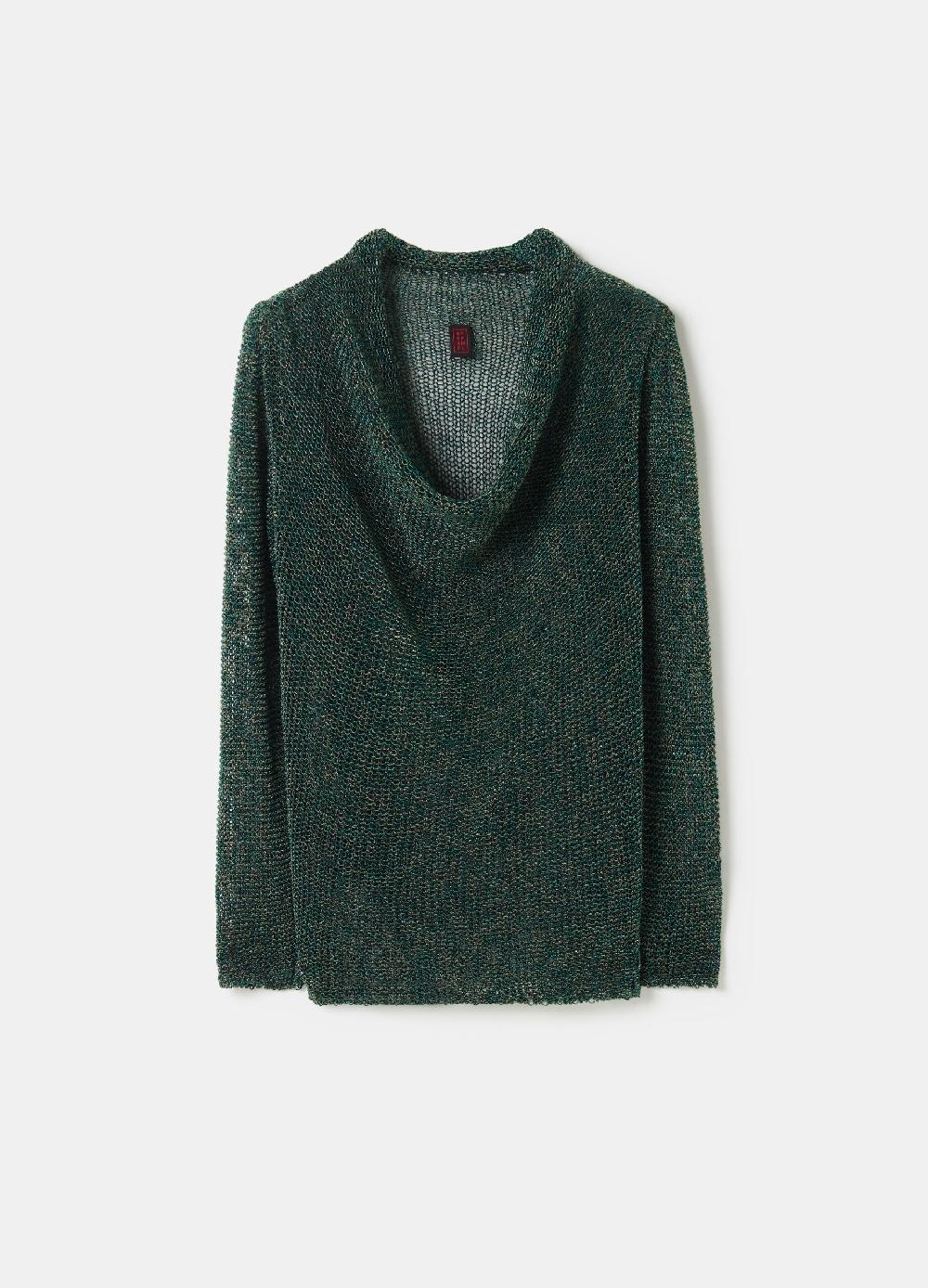 Stefanel Maglia semilucida traforata jacquard Sconto