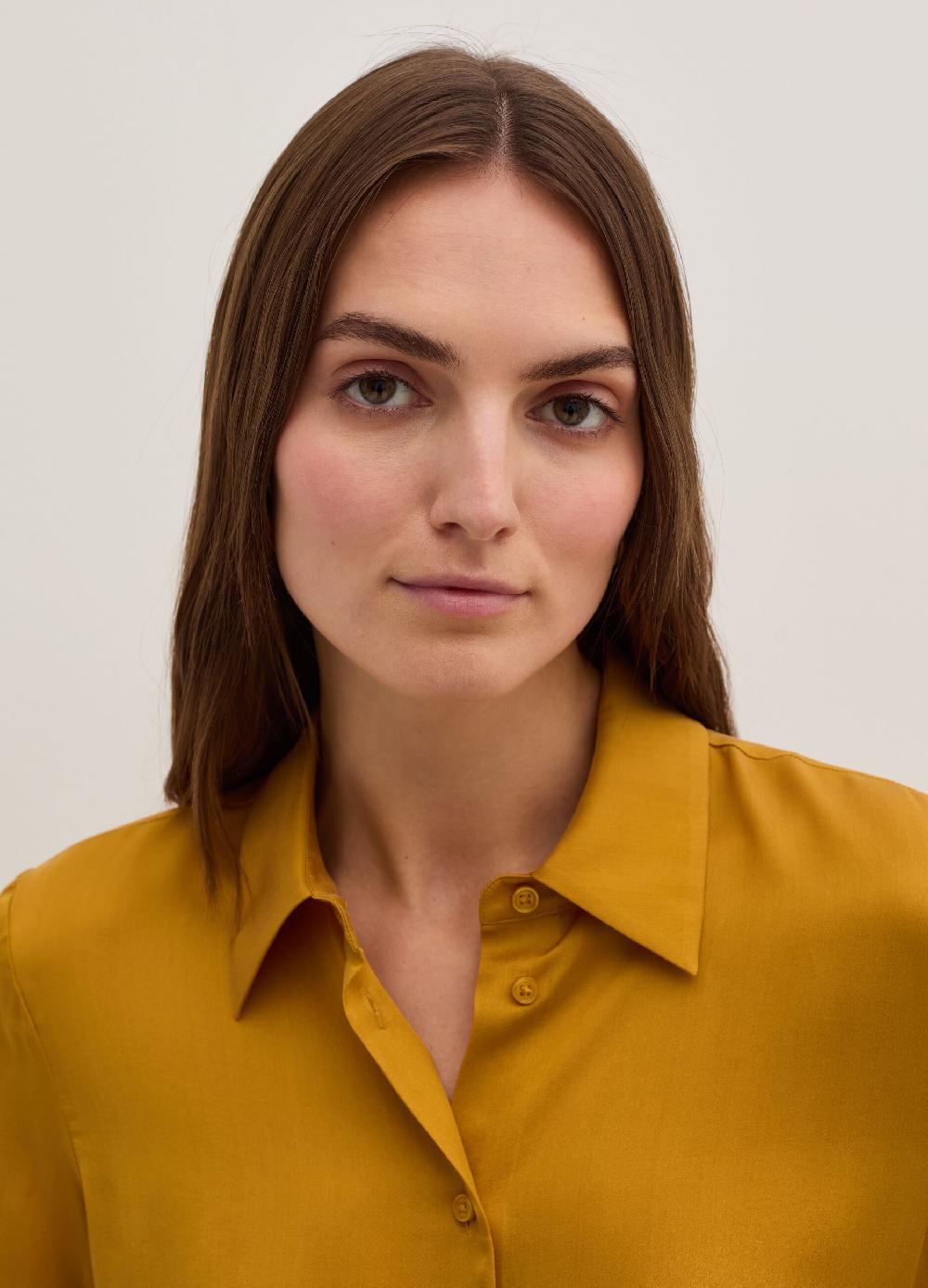 Stefanel Camicia regular fit in satin Online