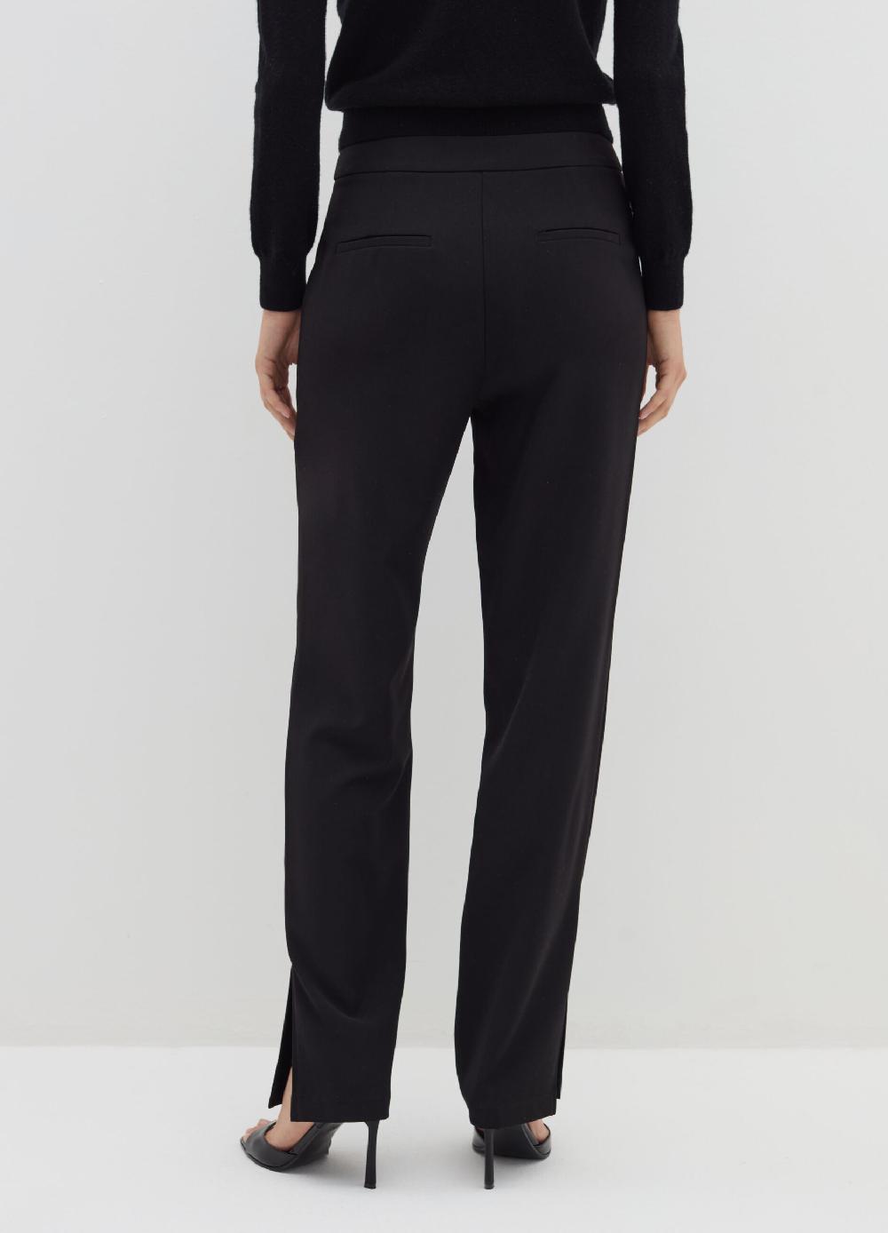 Stefanel Pantalone flare fit in poly stretch Offerte