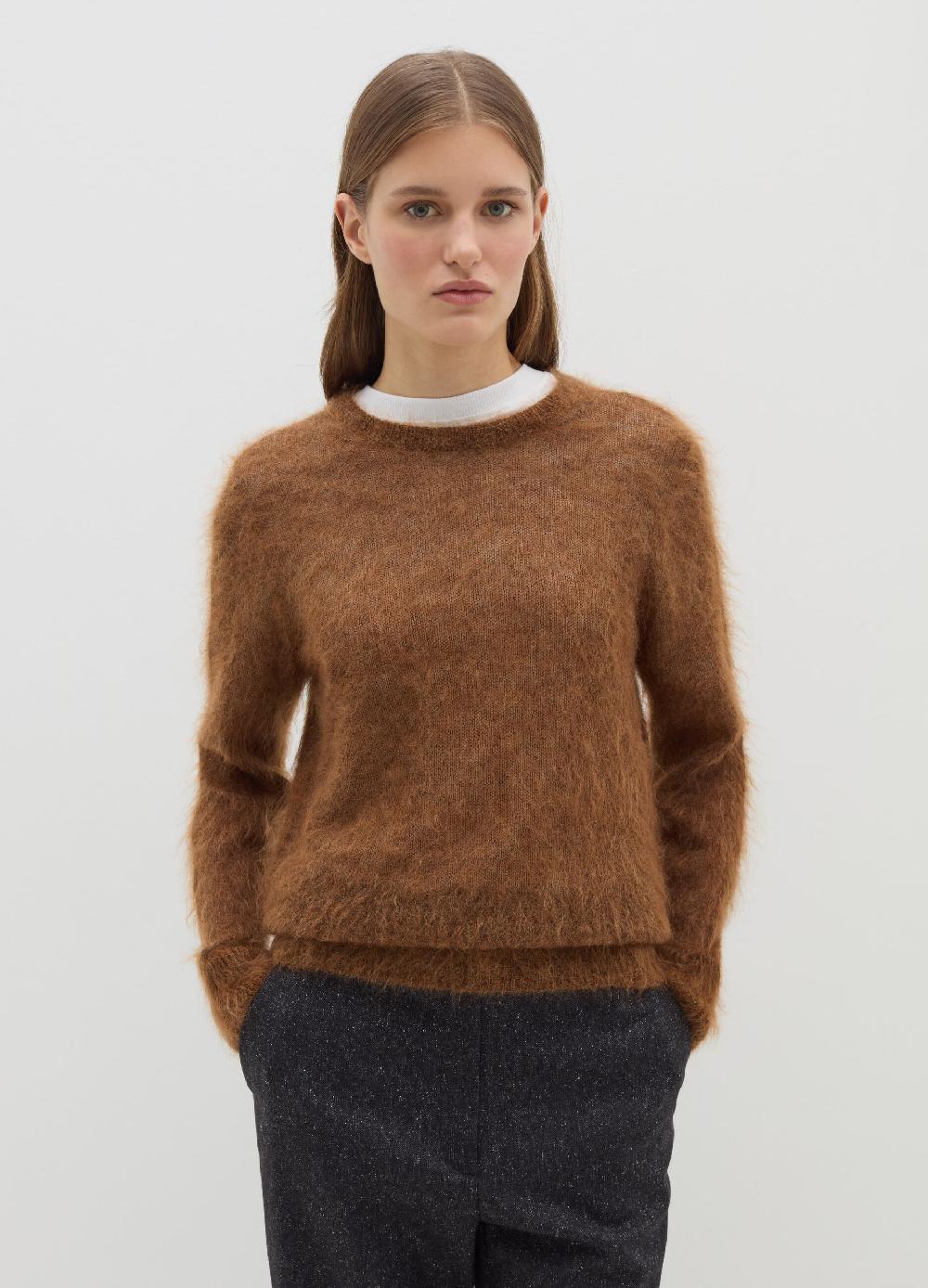 Stefanel Pullover ultra leggero in filato peloso Negozio