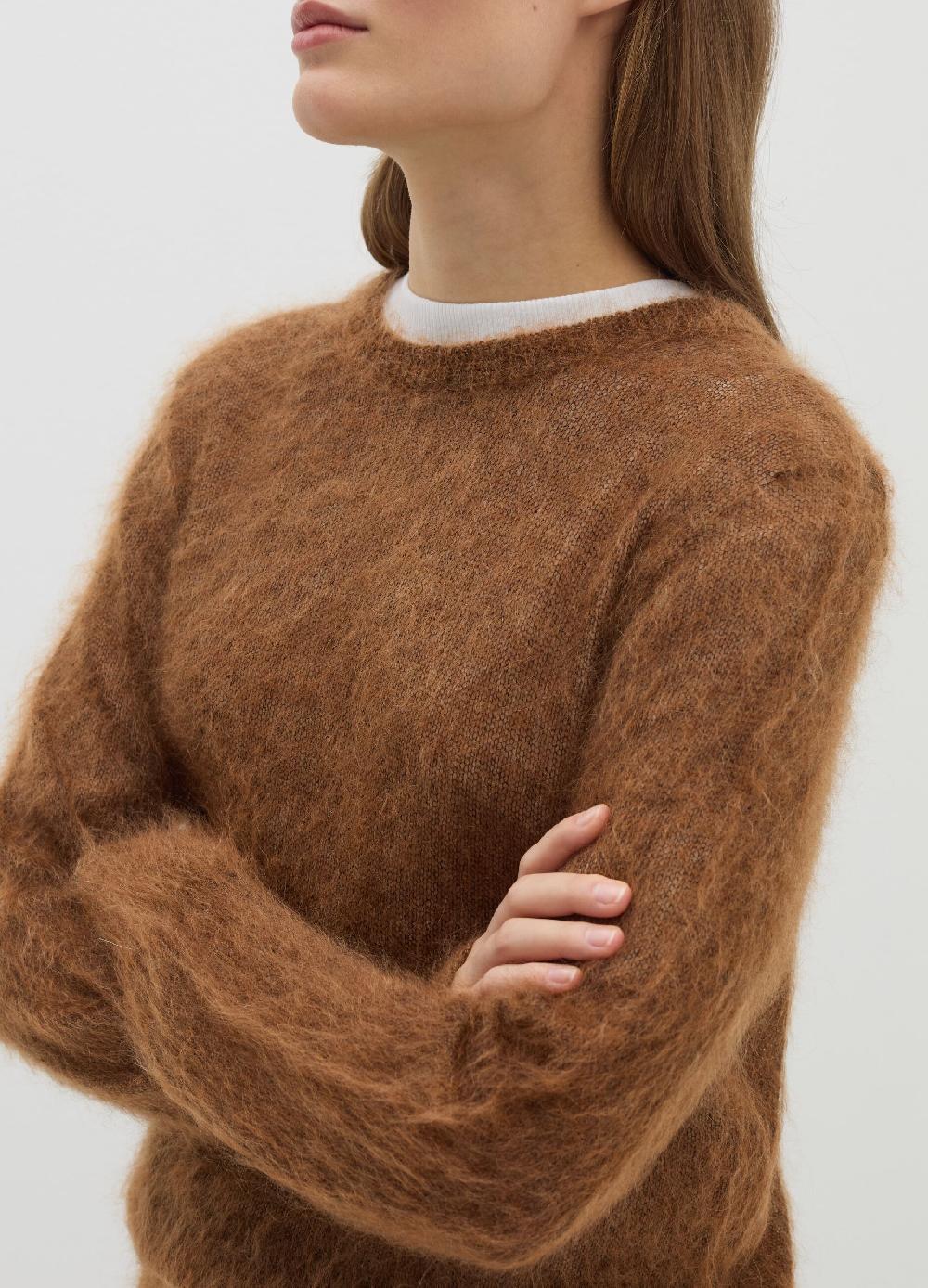 Stefanel Pullover ultra leggero in filato peloso Negozio