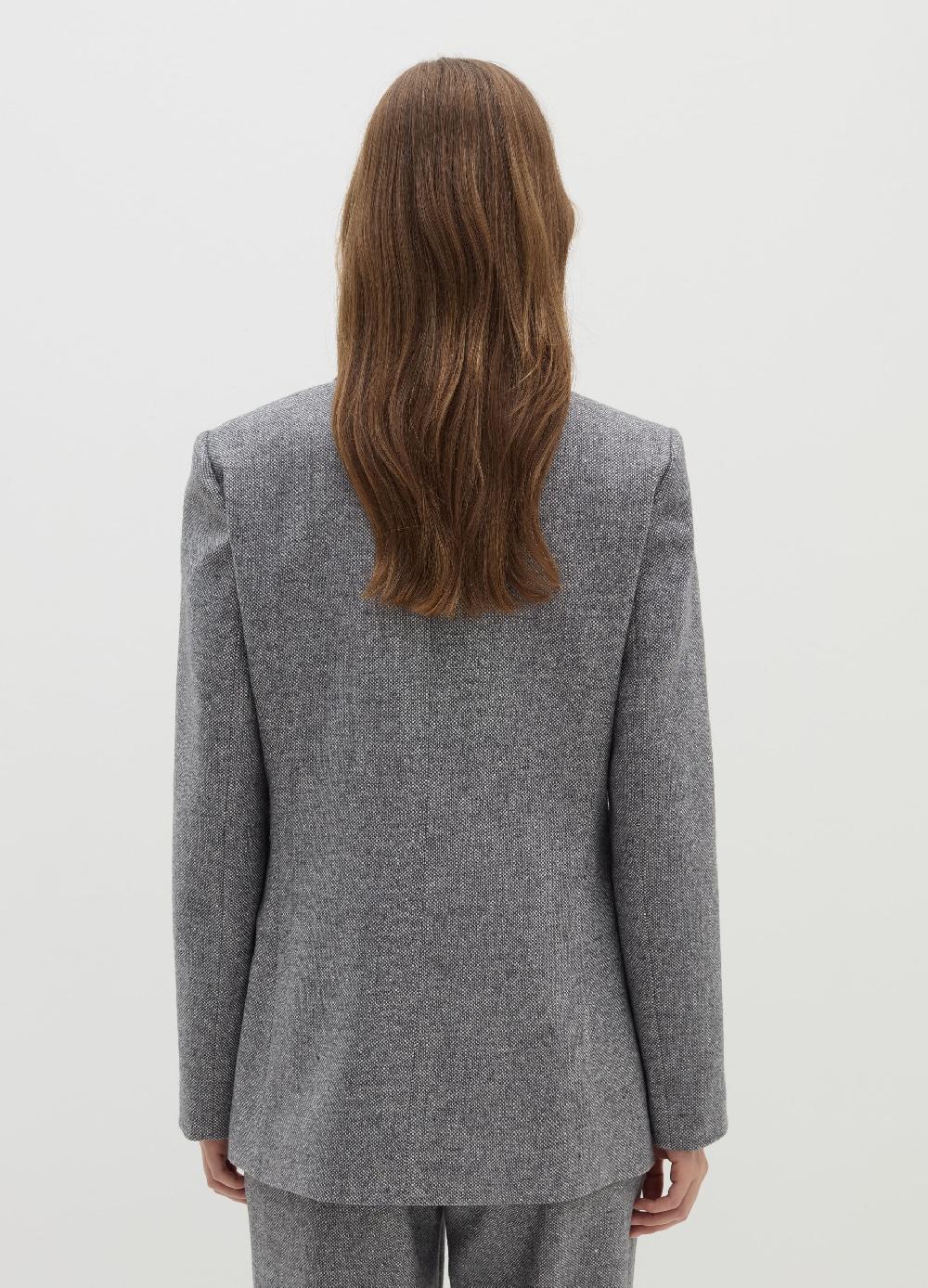 Stefanel Blazer doppiopetto in tweed 2025