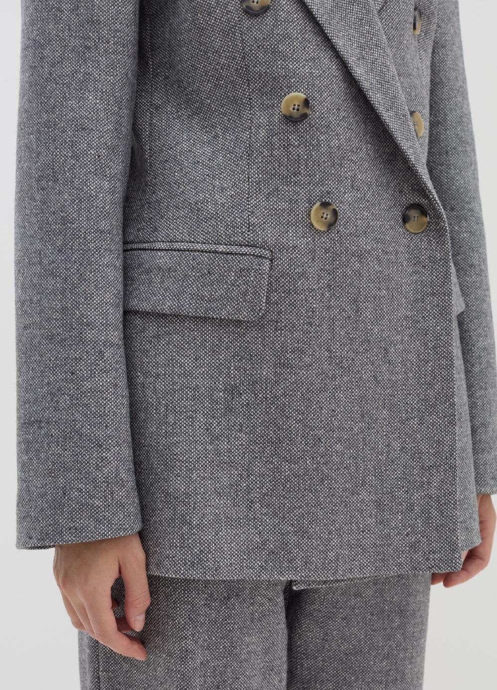 Stefanel Blazer doppiopetto in tweed 2025