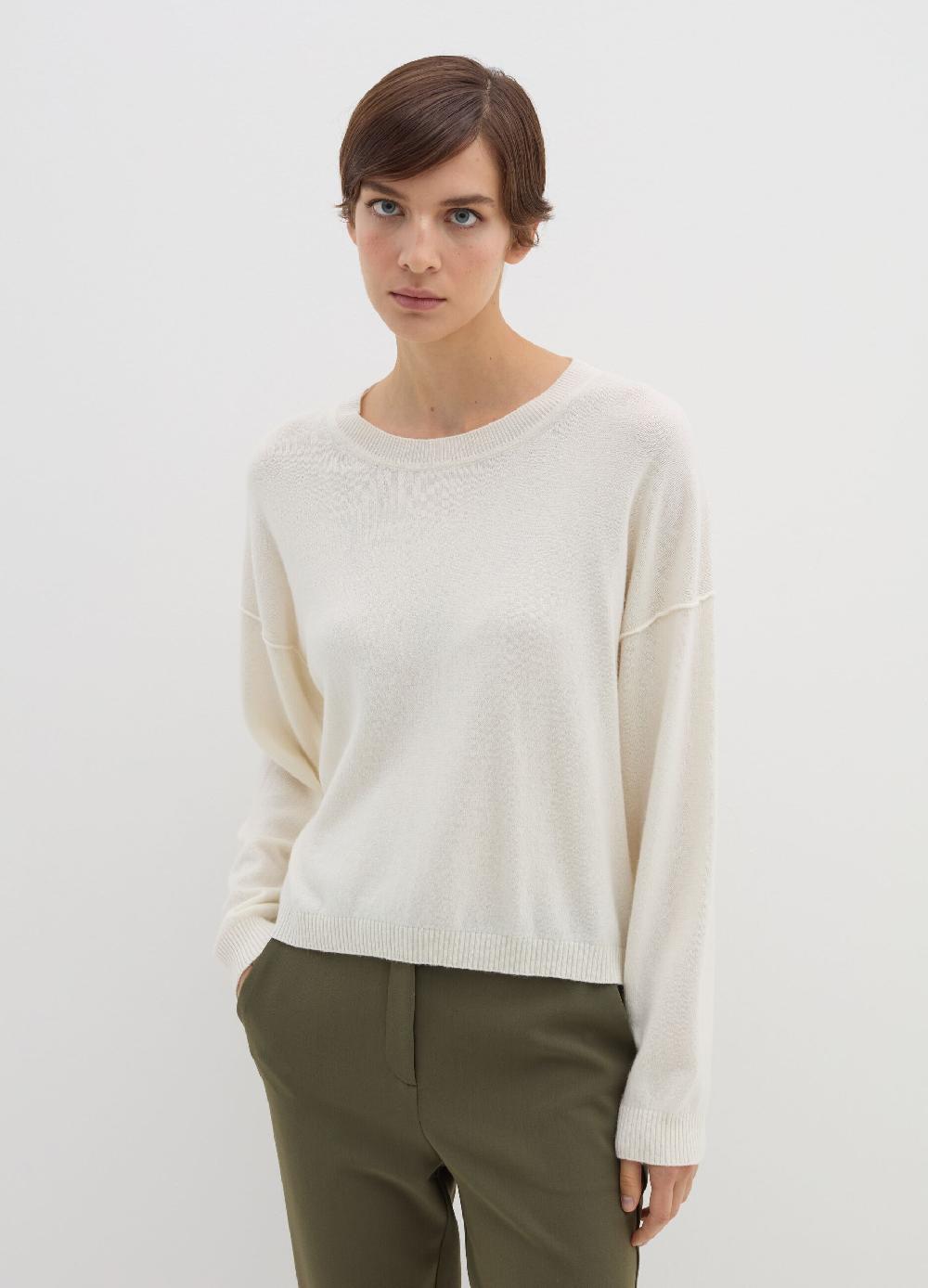 Stefanel Pullover oversize con scollo rotondo Soddisfazione Garantita