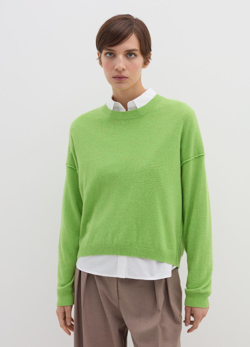 Stefanel Pullover oversize con scollo rotondo Qualità Garantita