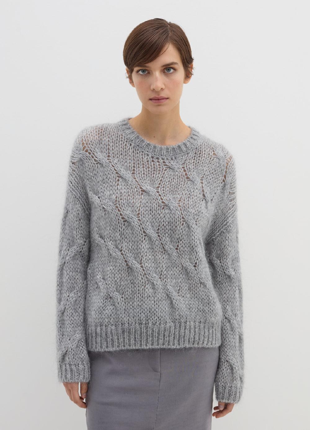 Stefanel Pullover oversize a treccia Shopping Online