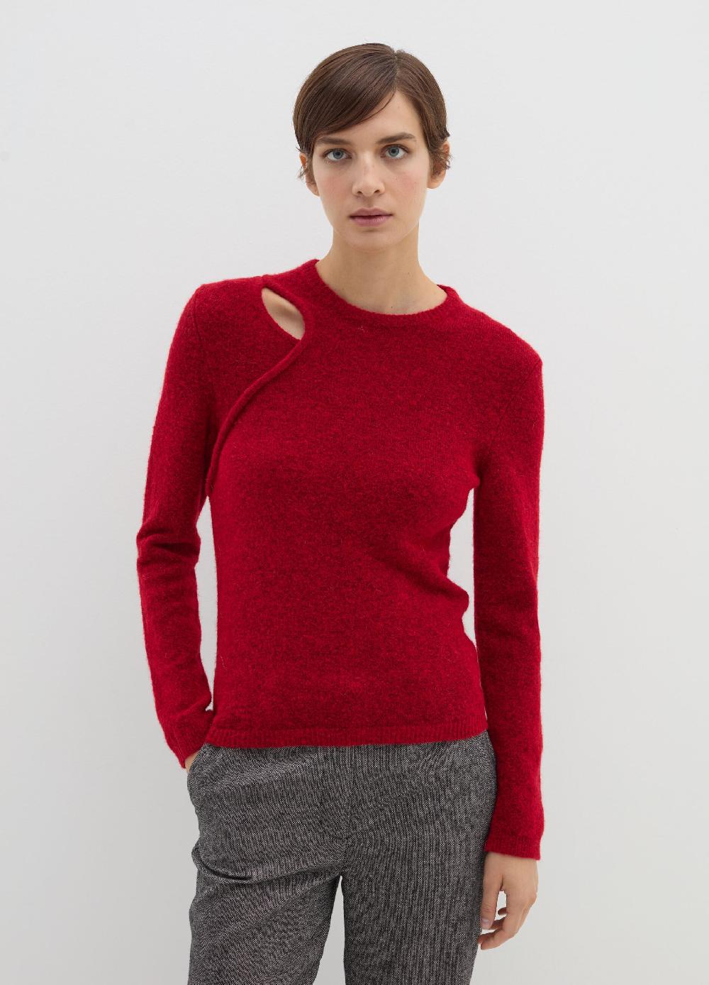 Stefanel Pullover con dettaglio cut out In Vendita