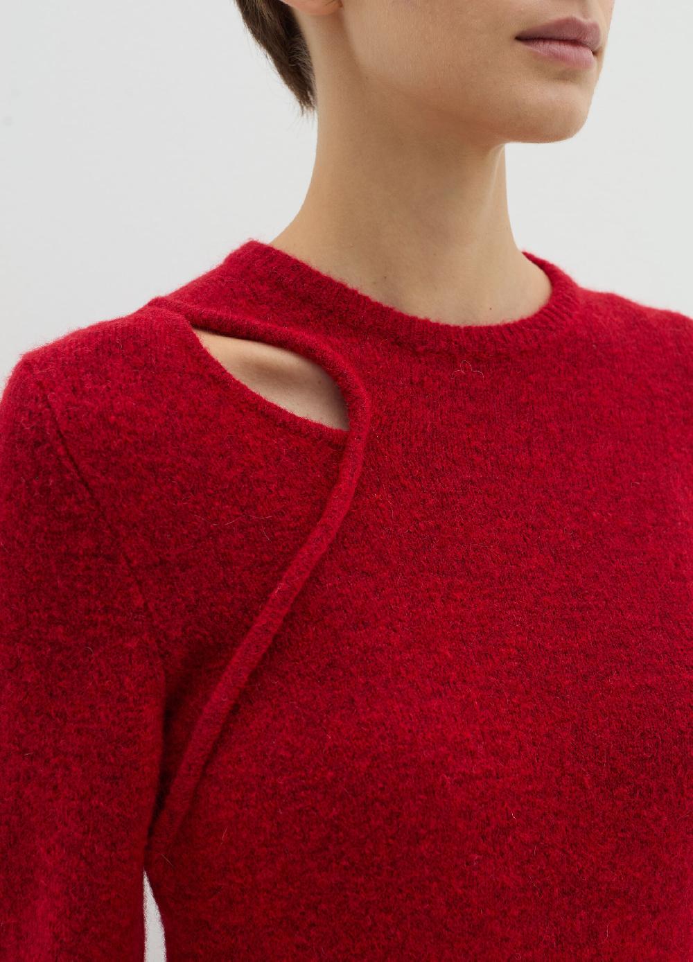 Stefanel Pullover con dettaglio cut out In Vendita