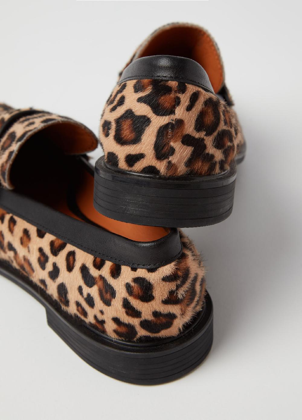 Stefanel Mocassino in cavallino animalier Vendita
