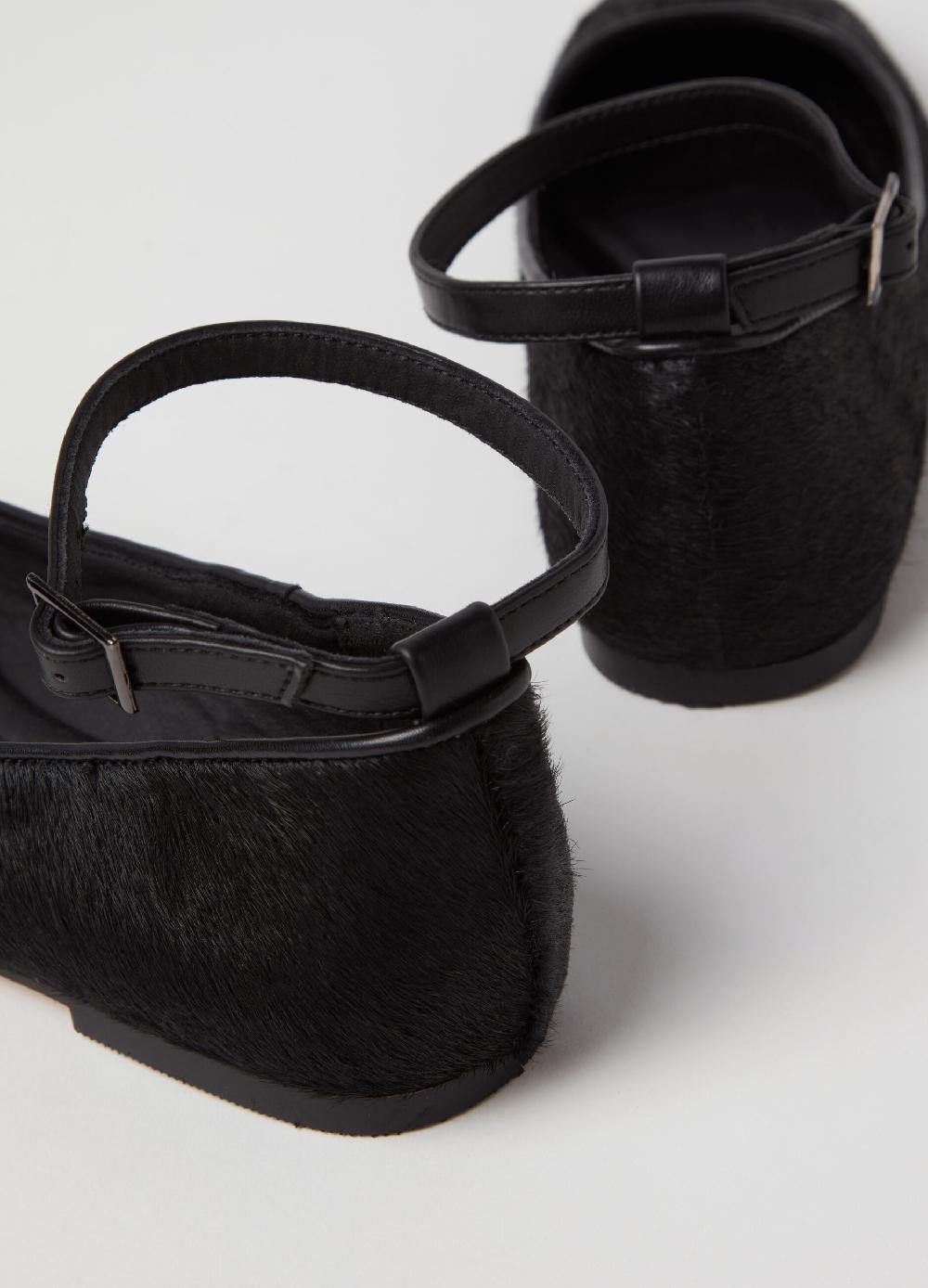 Stefanel Ballerina in cavallino con cinturino Negozi Online