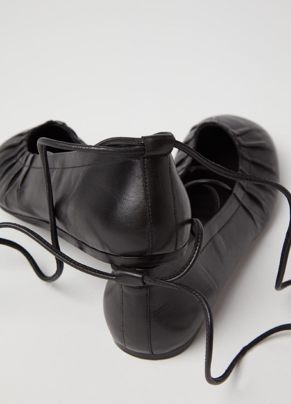 Stefanel Ballerina in pelle con laccetto Promozione Limitata