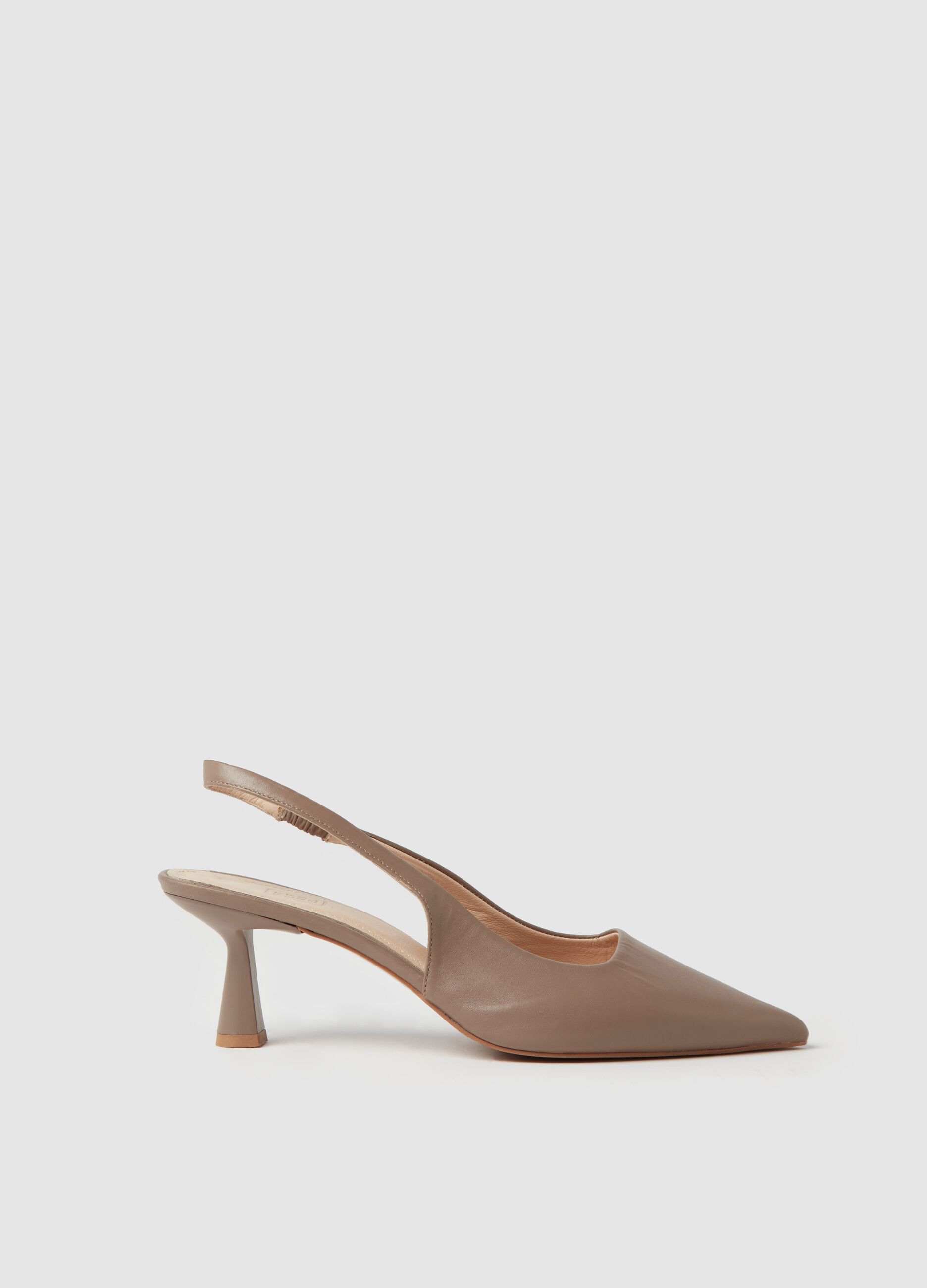 Stefanel Slingback a punta in pelle Fino Al -60%