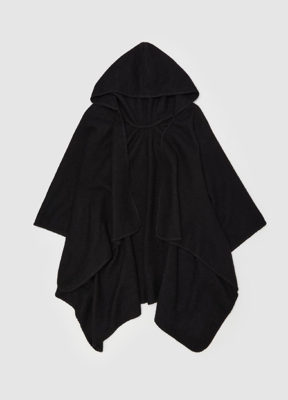 Stefanel Poncho aperto con cappuccio Qualità