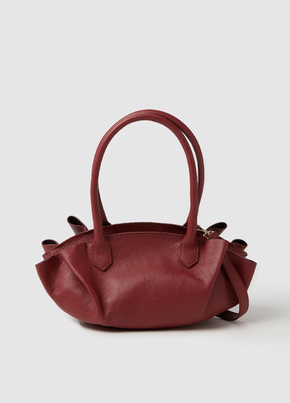 Stefanel Borsa shopper in pelle martellata Negozi Online