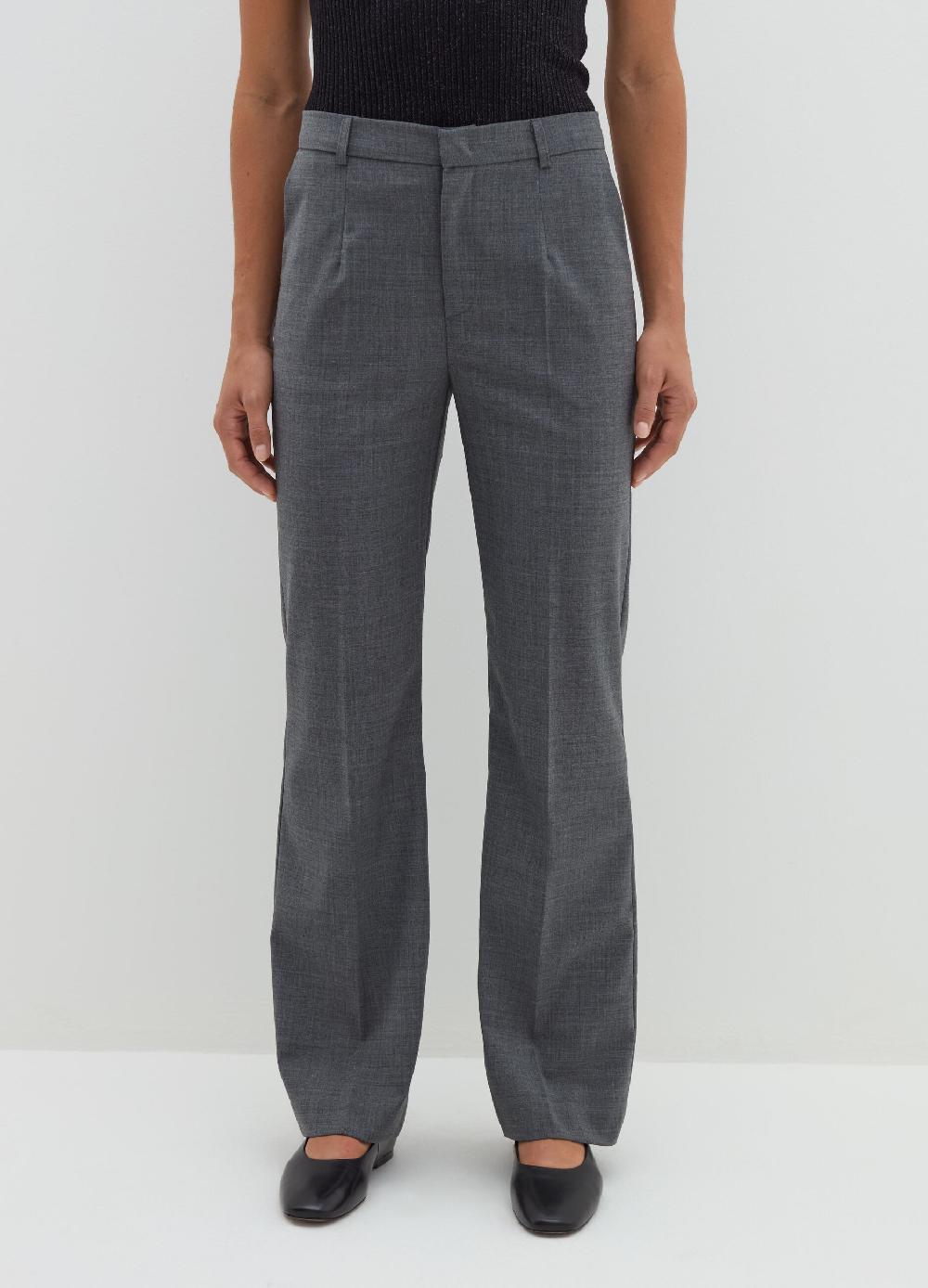 Stefanel Pantalone straight fit in fresco lana Novità