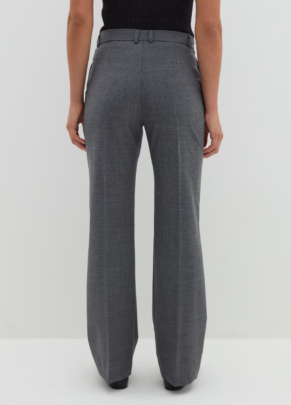 Stefanel Pantalone straight fit in fresco lana Novità