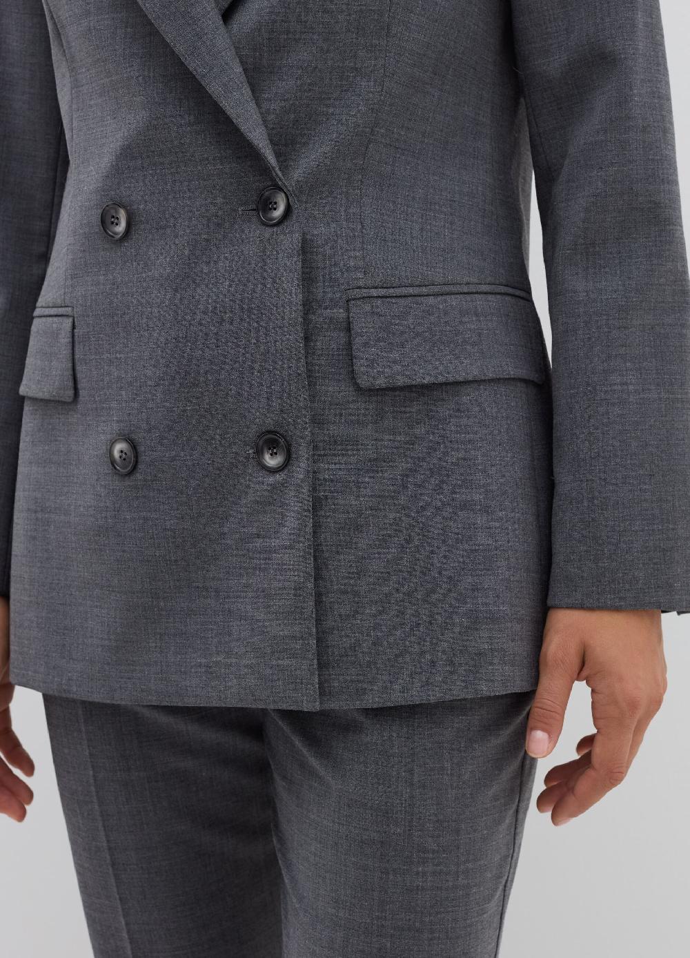 Stefanel Blazer doppiopetto in fresco lana Presa