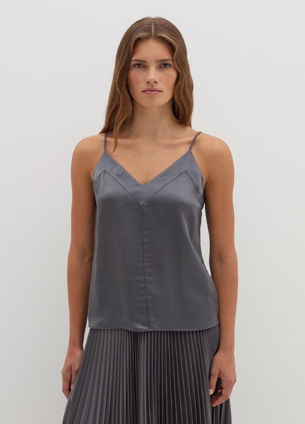 Stefanel Top in viscosa e seta Saldi