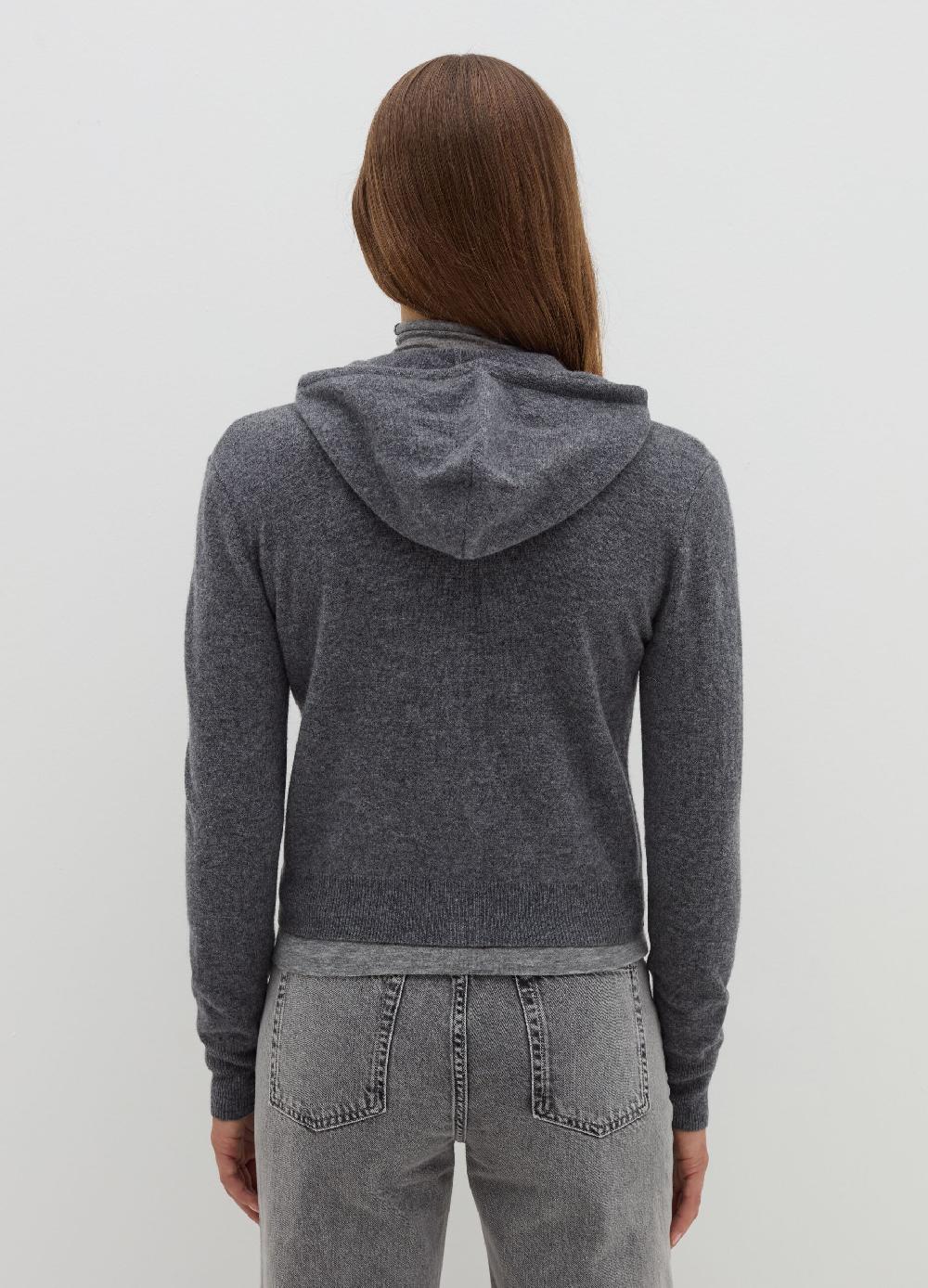 Stefanel Cardigan in lana e cashmere con cappuccio Hotsell