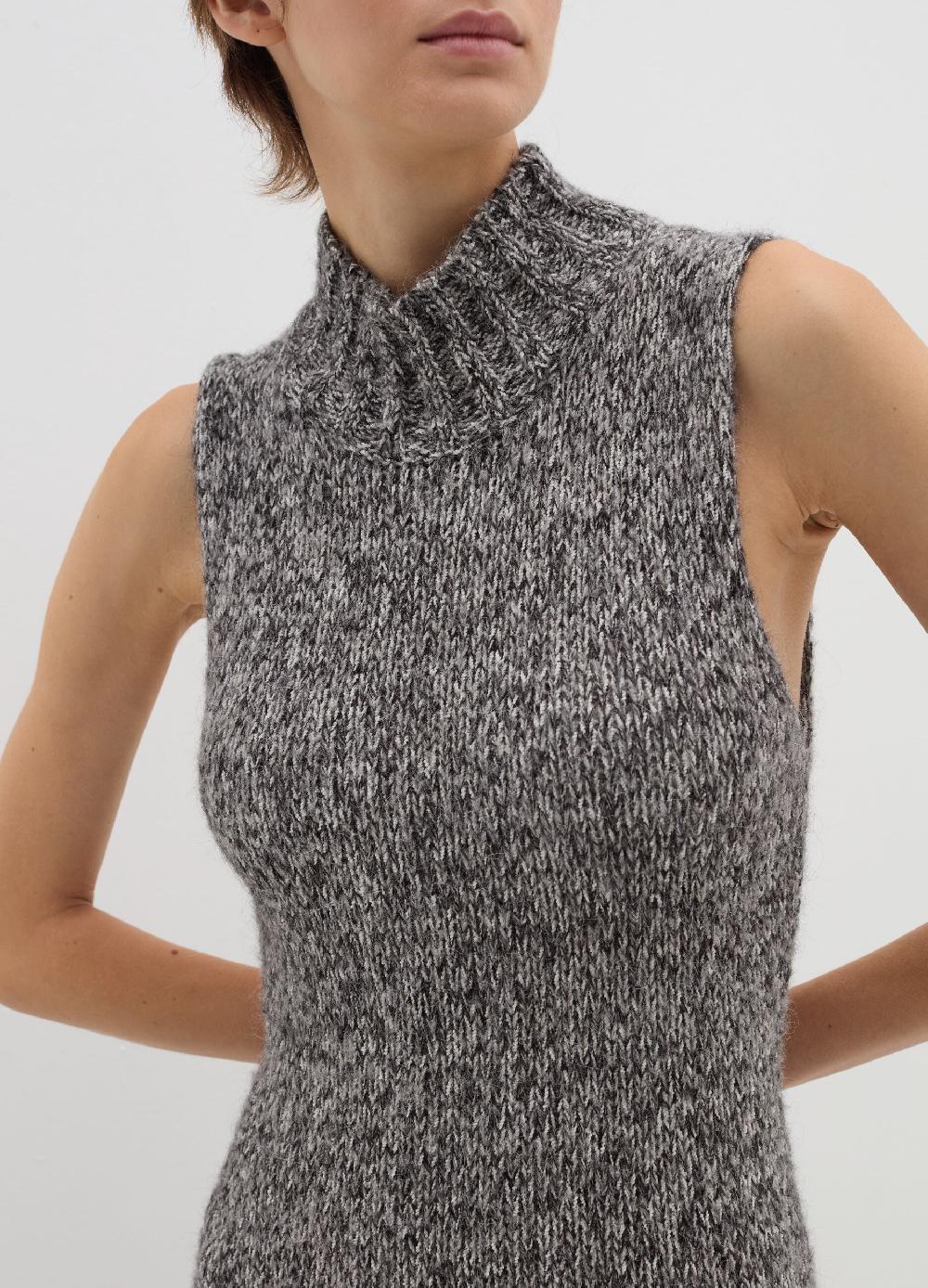 Stefanel Vestito lungo in maglia effetto mouline Offerta per la Festa della Mamma