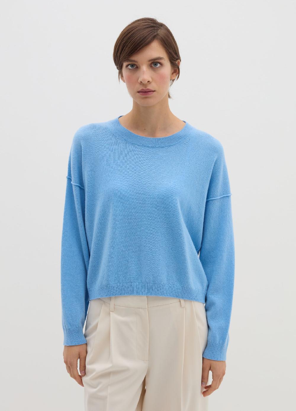 Stefanel Pullover oversize con scollo rotondo Italia