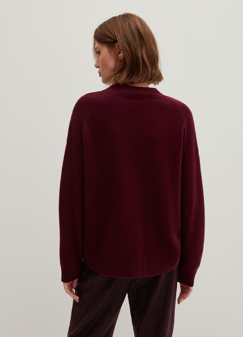 Stefanel Pullover in cashmere con scollo a V Online Outlet