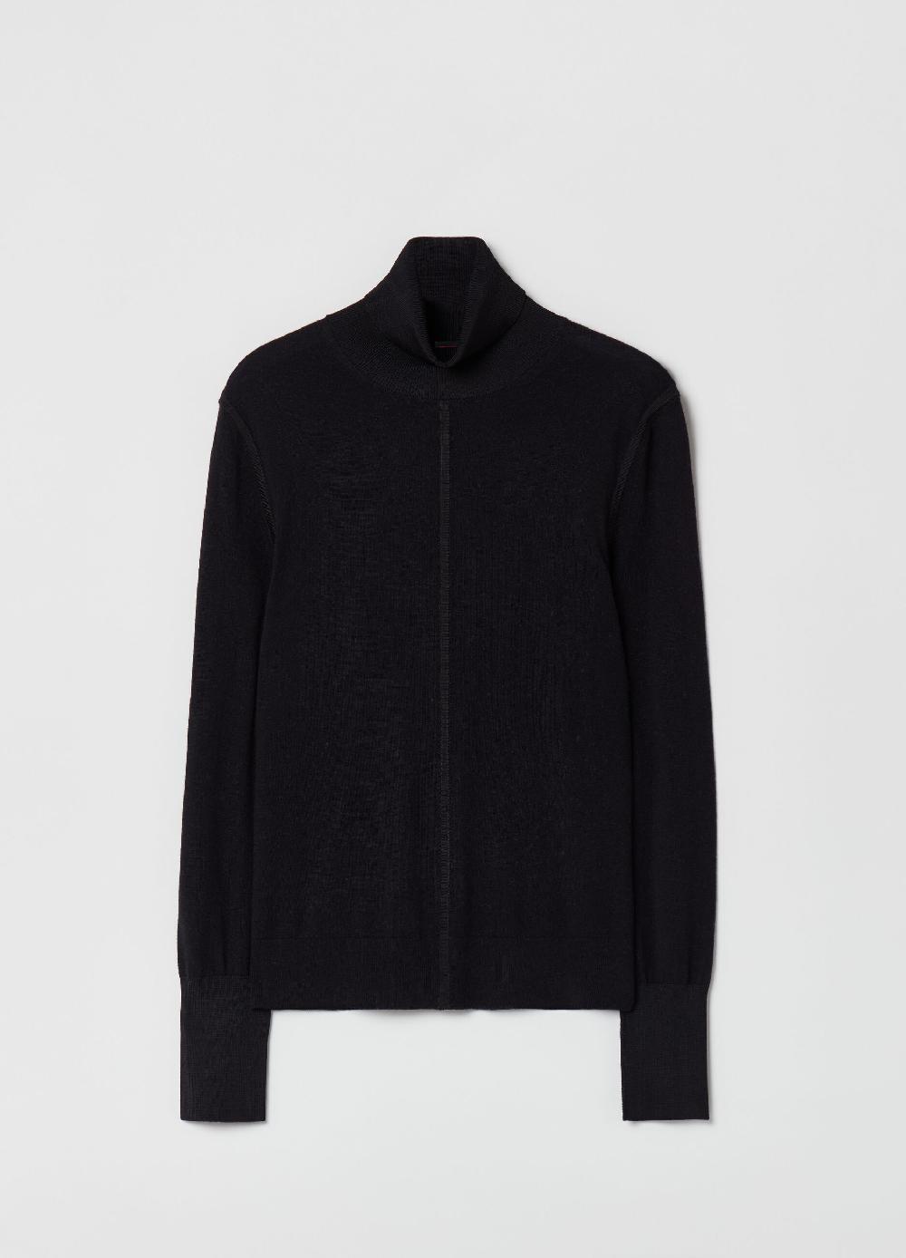 Stefanel Pullover in lana e seta a collo alto Qualità