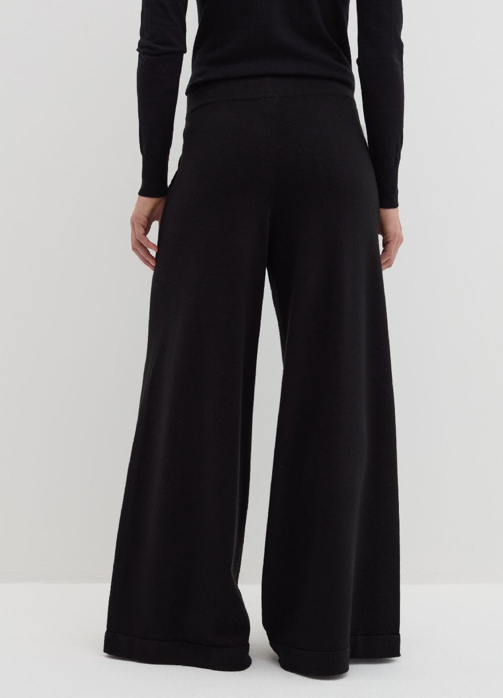 Stefanel Pantalone palazzo con pinces Promozione Limitata