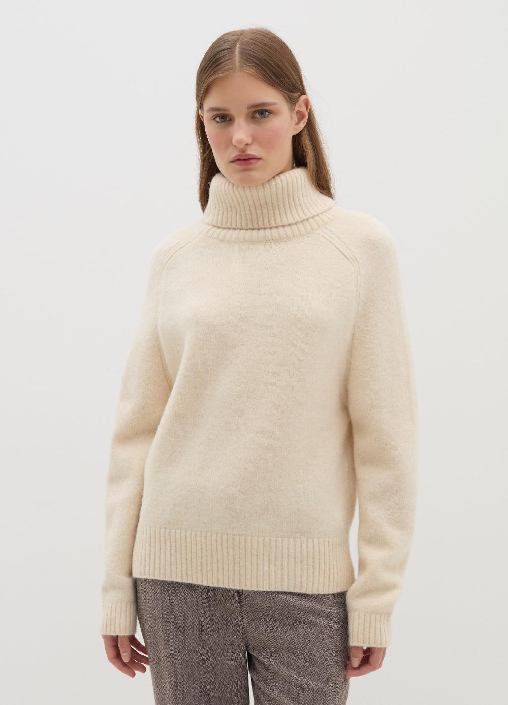 Stefanel Pullover a collo alto in alpaca e lana Shopping Online