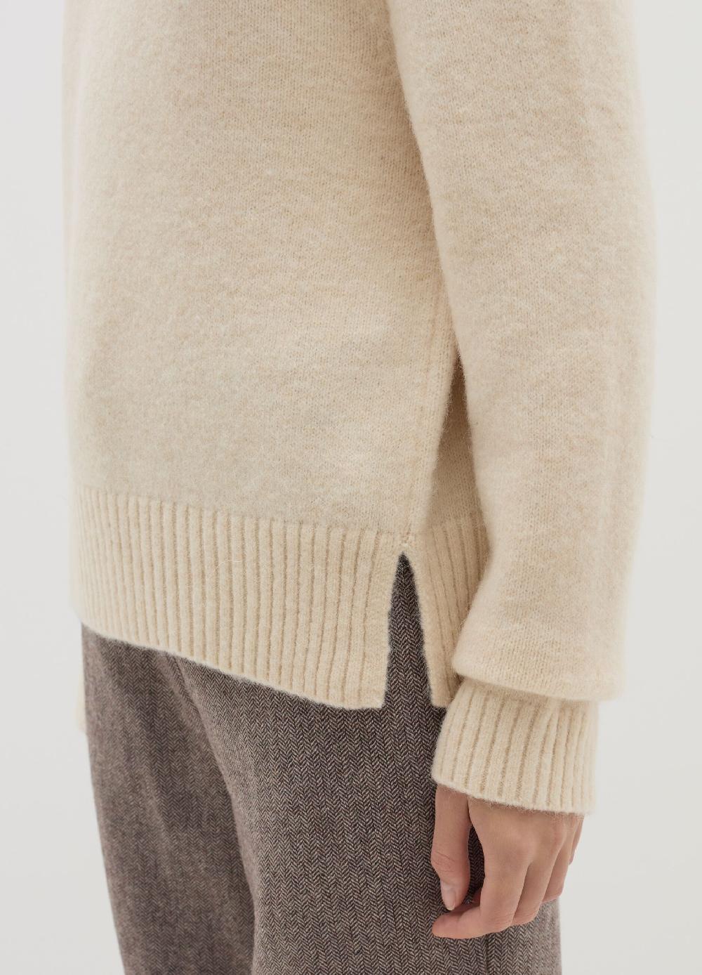 Stefanel Pullover a collo alto in alpaca e lana Shopping Online