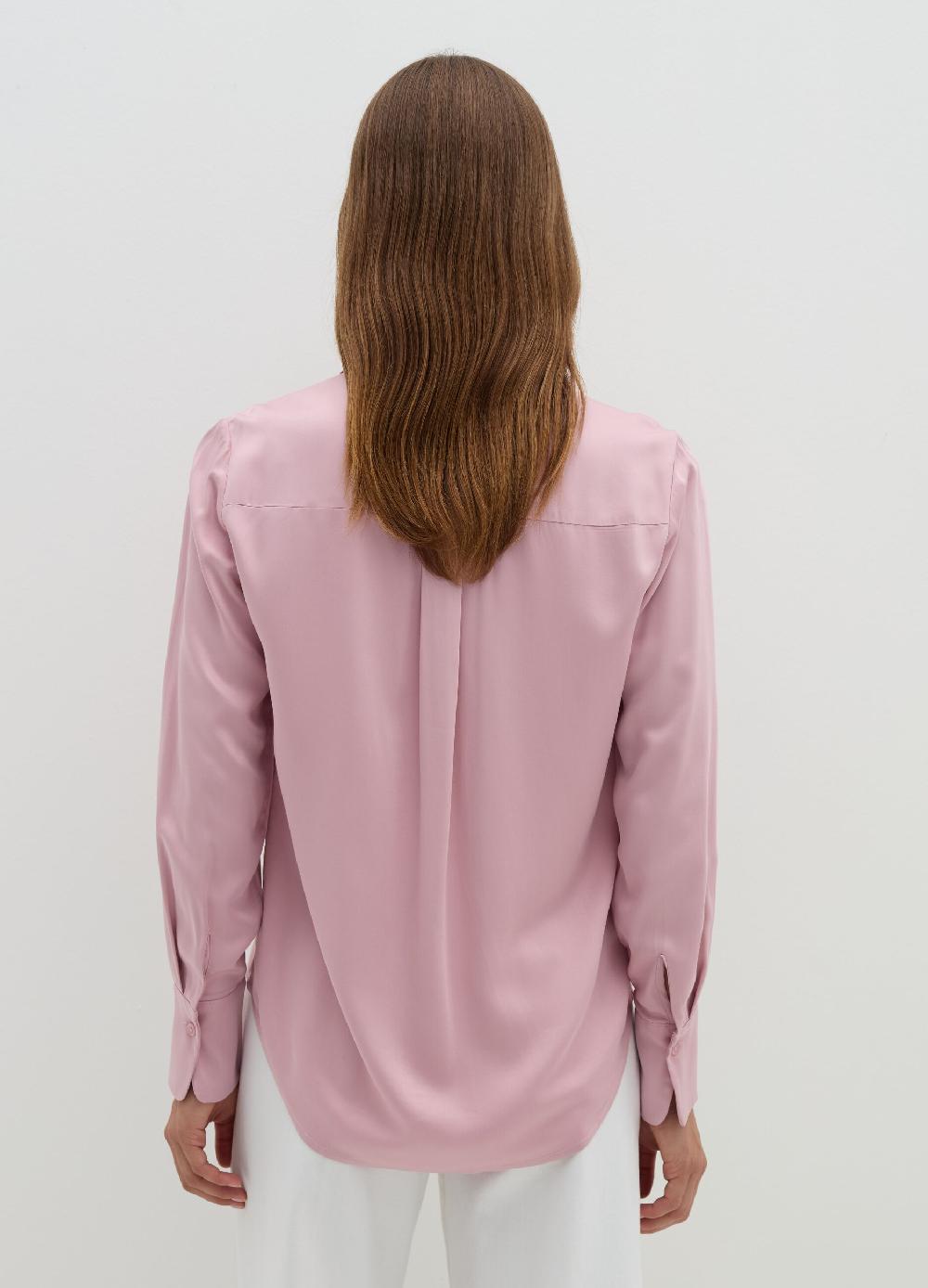 Stefanel Camicia in viscosa satin Prezzo Ridotto