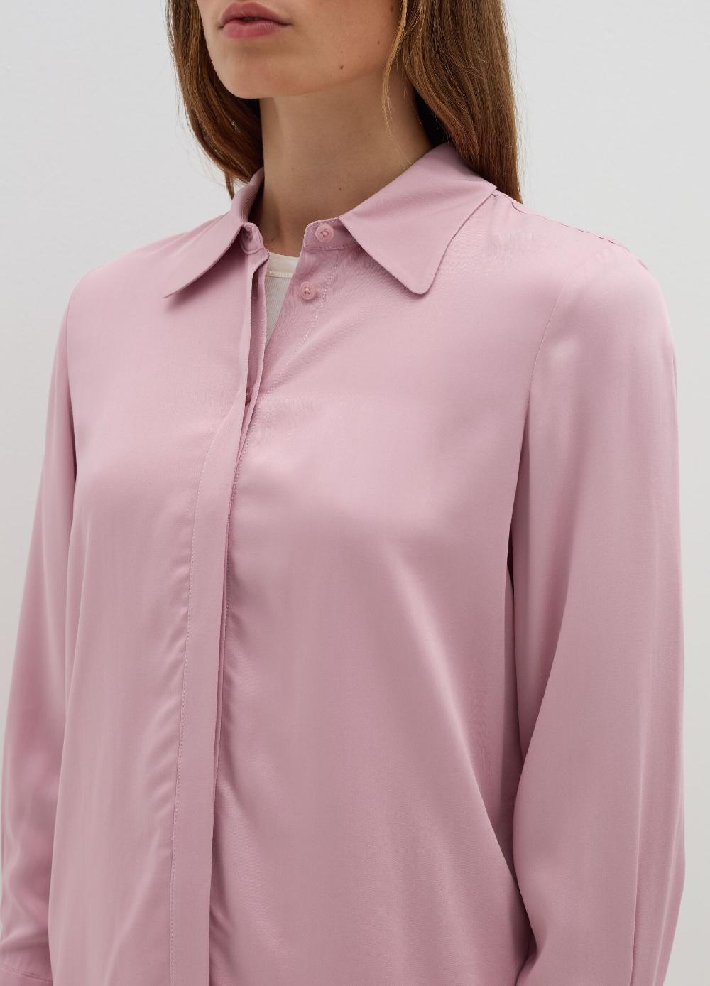 Stefanel Camicia in viscosa satin Prezzo Ridotto