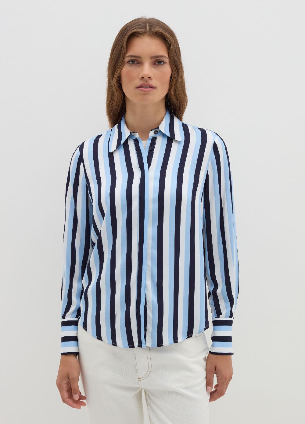 Stefanel Camicia in viscosa satin Sottocosto