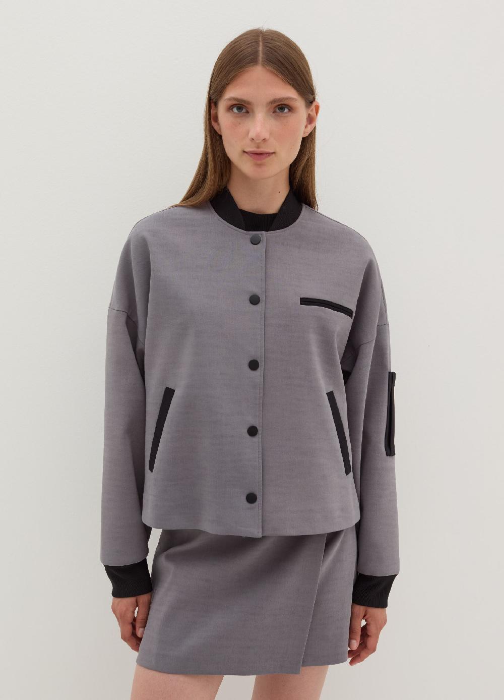Stefanel Giacca bomber in poly cotton Presa