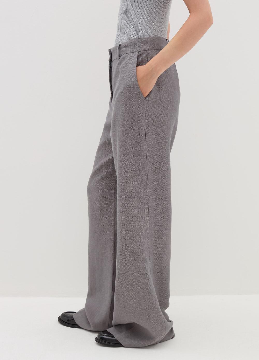 Stefanel Pantalone palazzo a gamba larga Outlet