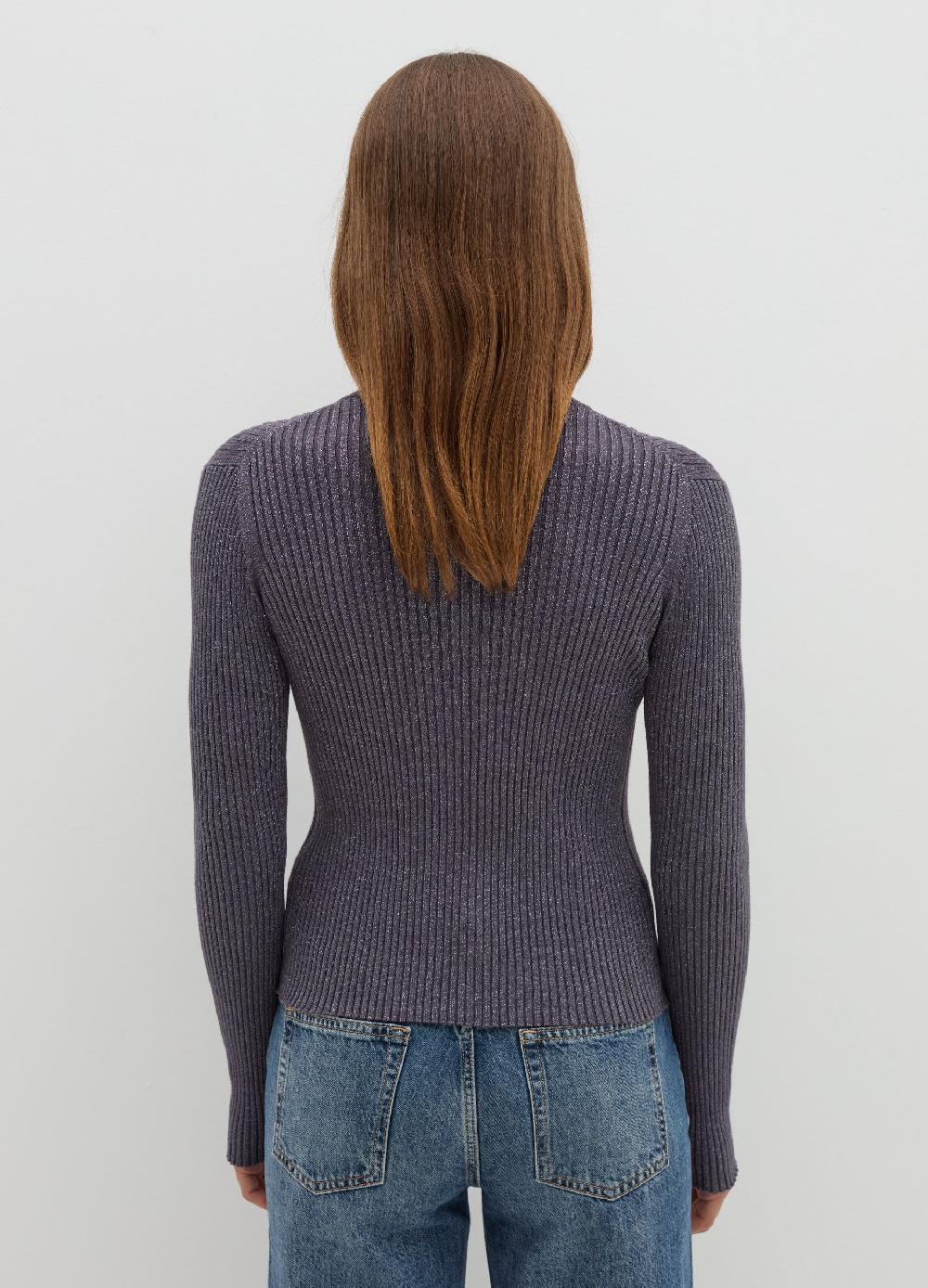Stefanel Cardigan a costine full-zip Negozio