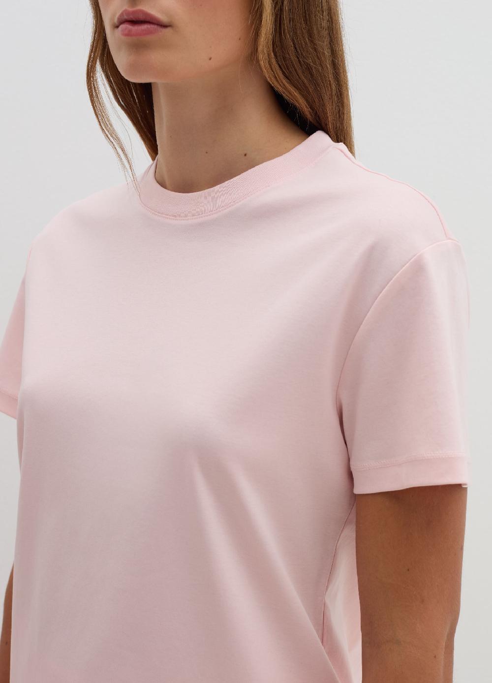 Stefanel T-shirt in jersey con scollo rotondo Italia