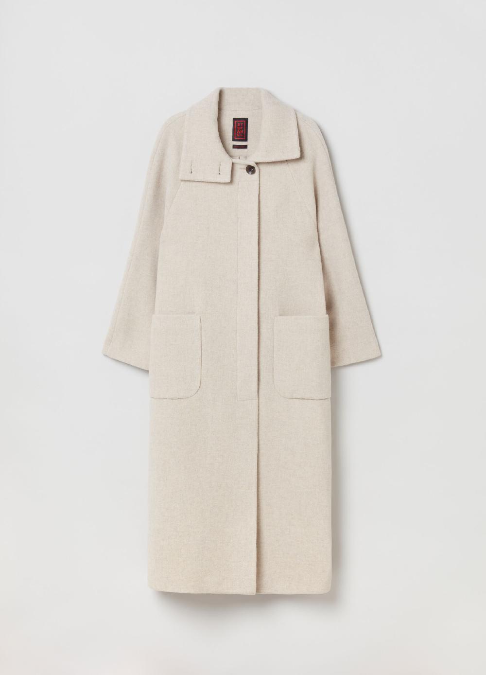 Stefanel Cappotto lungo in velour Economico