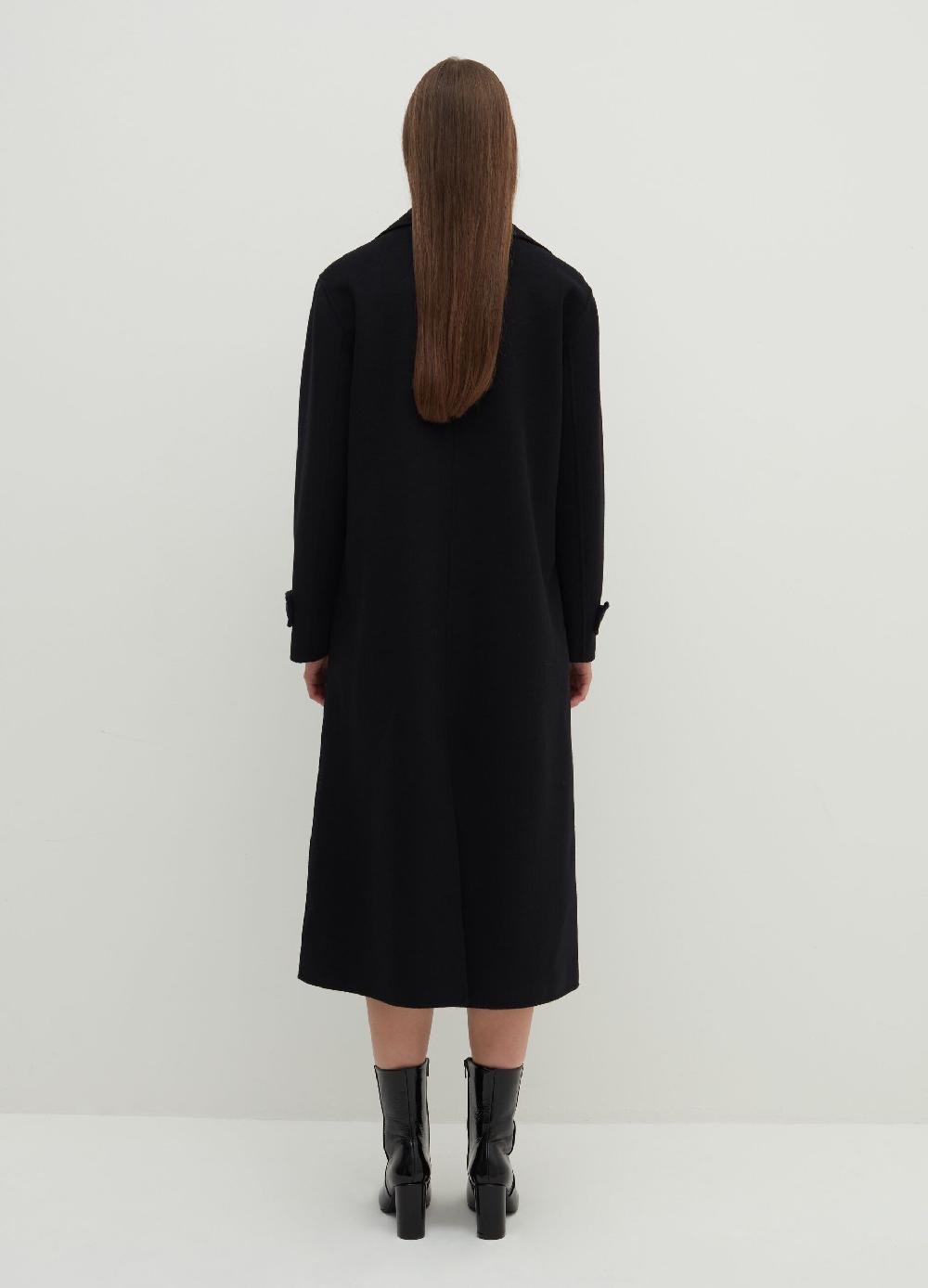 Stefanel Cappotto lungo doppiopetto con revers Hotsell