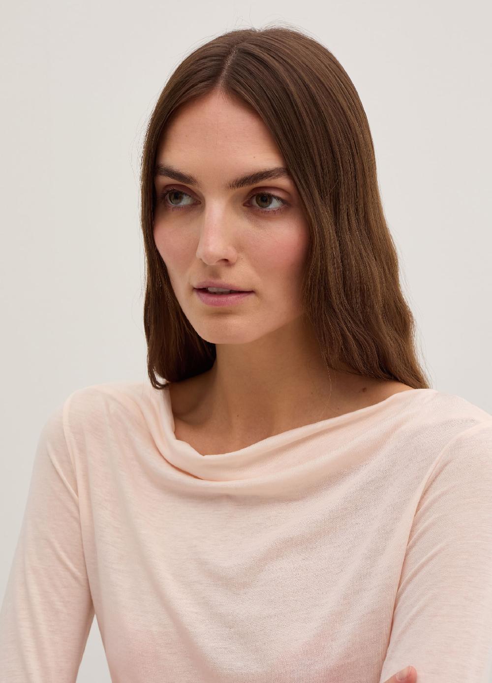 Stefanel T-shirt a maniche lunghe in jersey Spedizione gratuita
