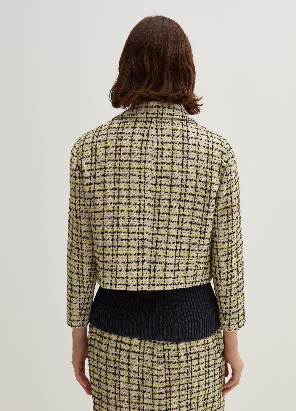 Stefanel Giacca corta in tweed Offerta speciale
