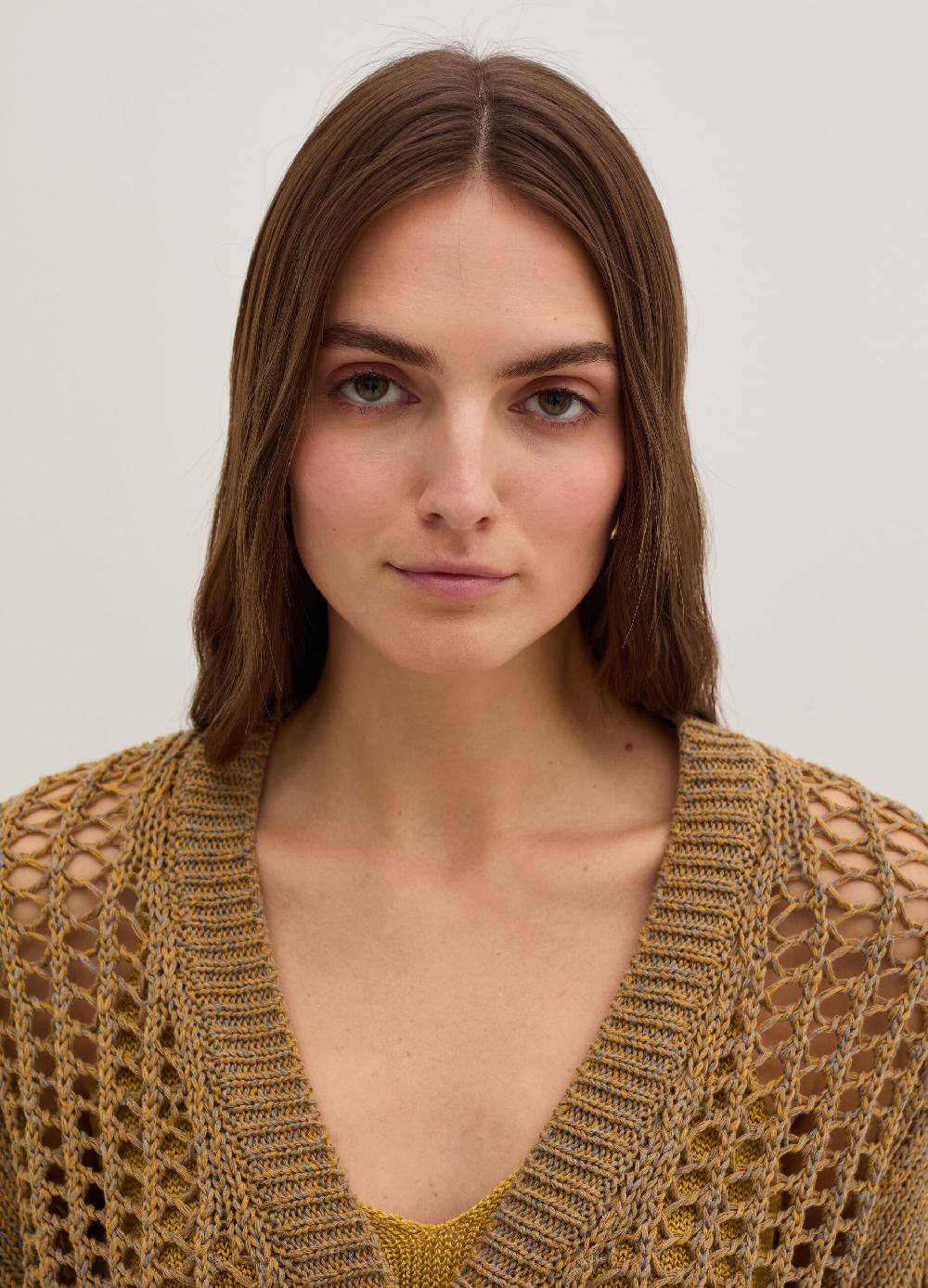 Stefanel Cardigan over trama forata effetto mouline Black Friday