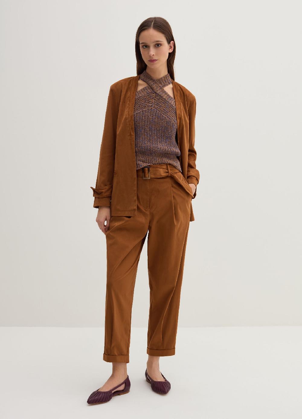 Stefanel Blazer aperto in suede Cyber Monday