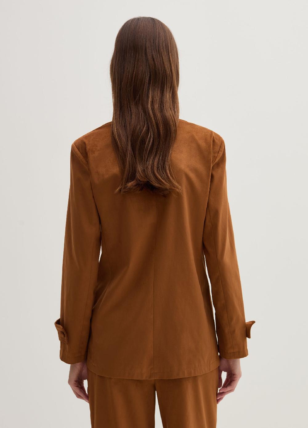 Stefanel Blazer aperto in suede Cyber Monday