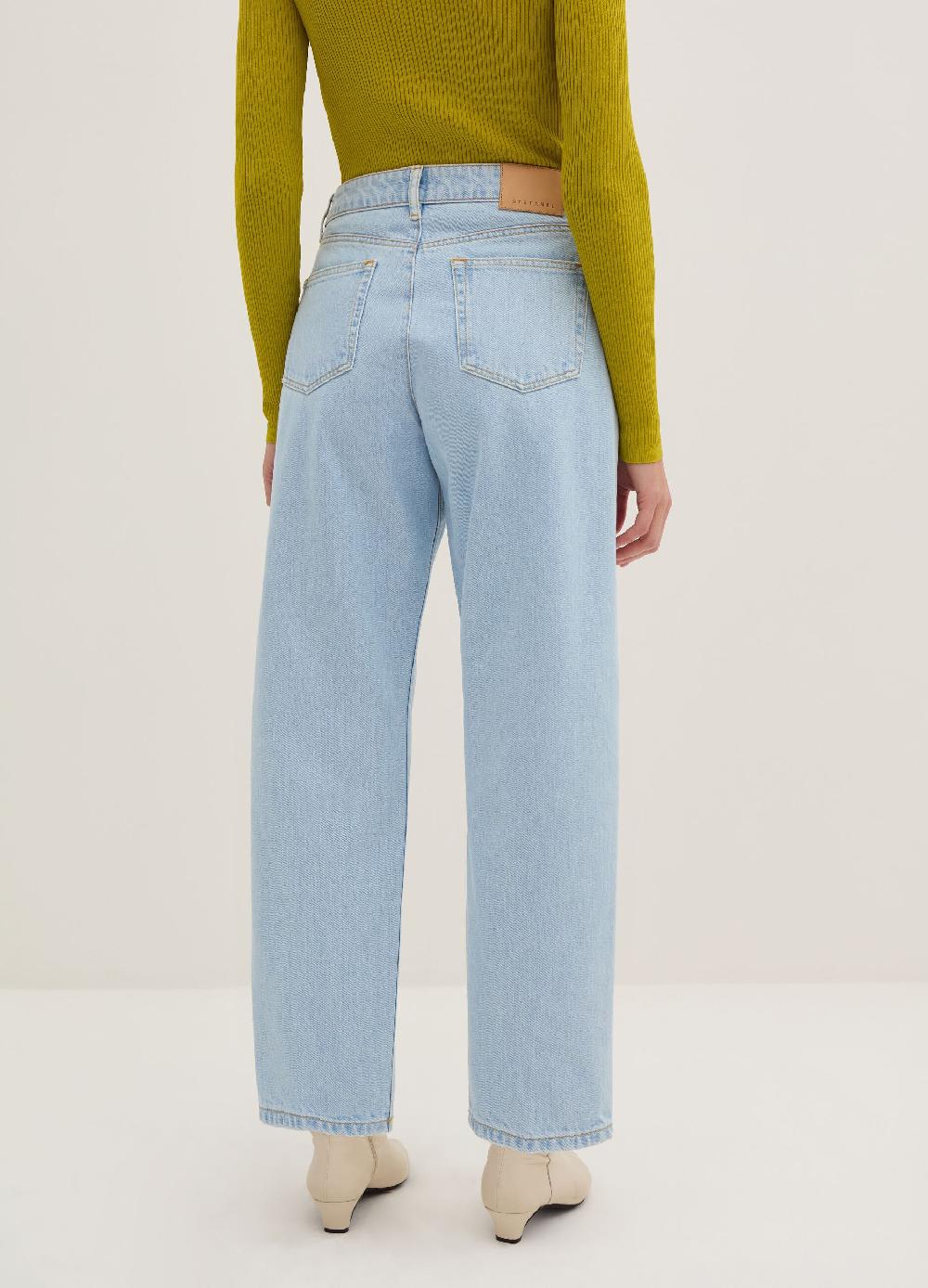 Stefanel Jeans cropped mom fit Vendita calda